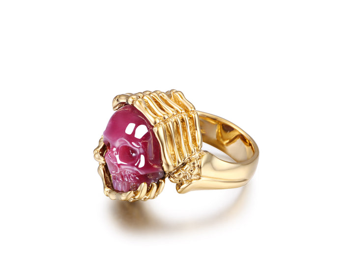 Skull Ring 4#