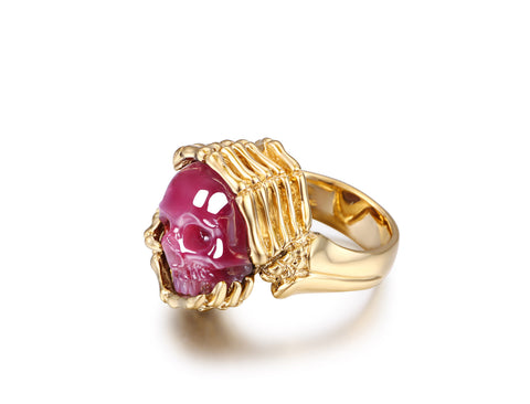 Skull Ring 4#