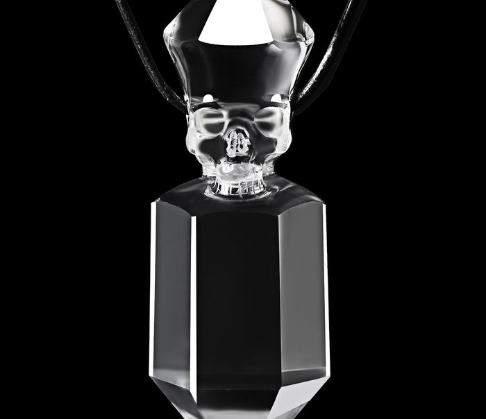 Jun 8, 2014 ACSAD (A Crystal Skull a Day) - Quartz Rock Crystal Double Terminated Carved Crystal Skull Pendant with Sterling Silver1