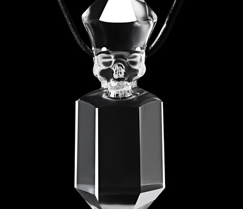 Jun 8, 2014 ACSAD (A Crystal Skull a Day) - Quartz Rock Crystal Double Terminated Carved Crystal Skull Pendant with Sterling Silver1