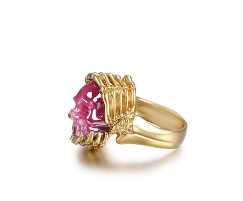 Skull Ring 4#