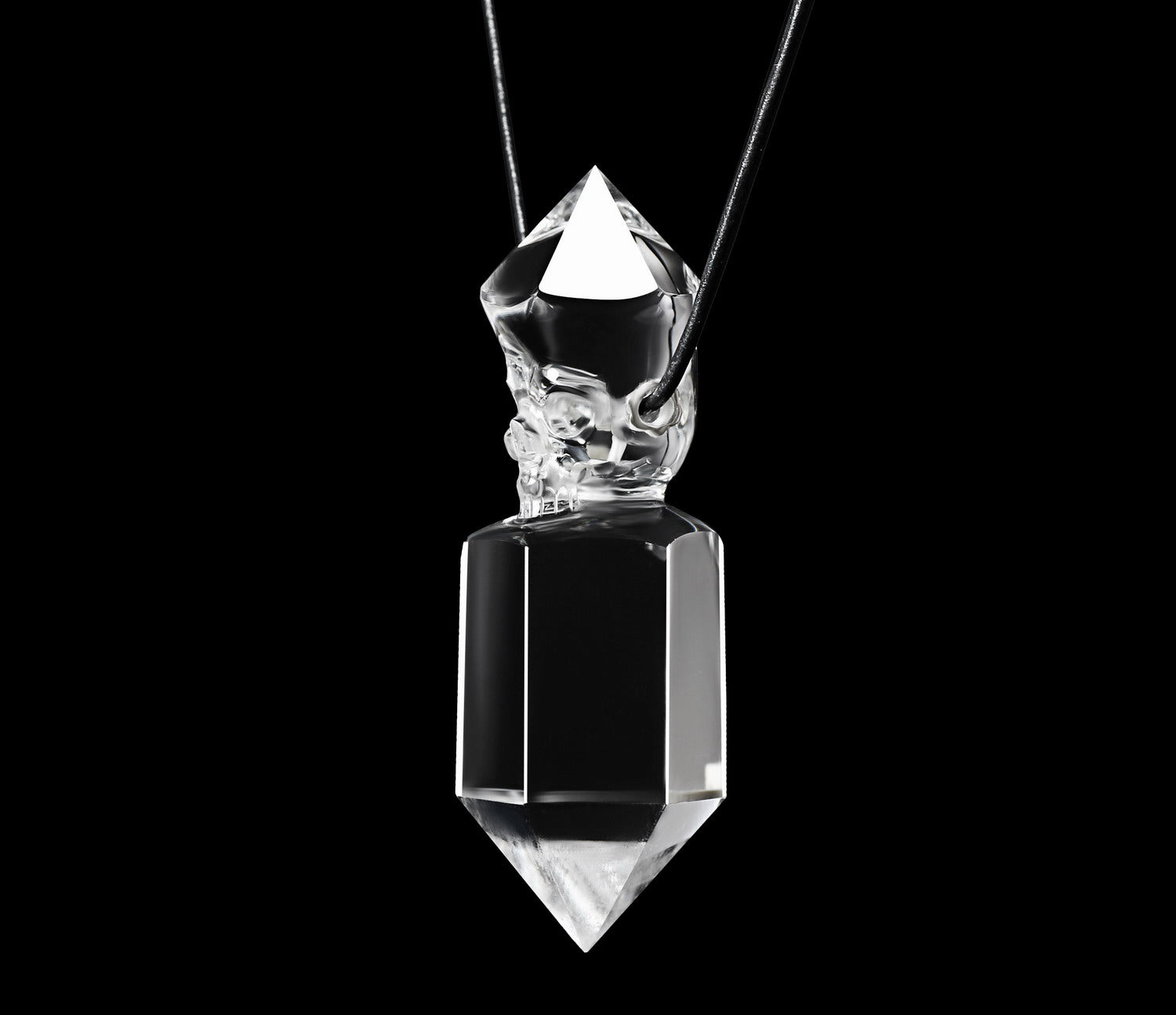 Jun 8, 2014 ACSAD (A Crystal Skull a Day) - Quartz Rock Crystal Double Terminated Carved Crystal Skull Pendant with Sterling Silver