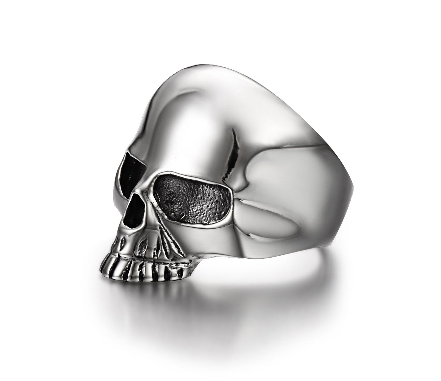 Vow of Silence - Sterling Silver Skull Ring1