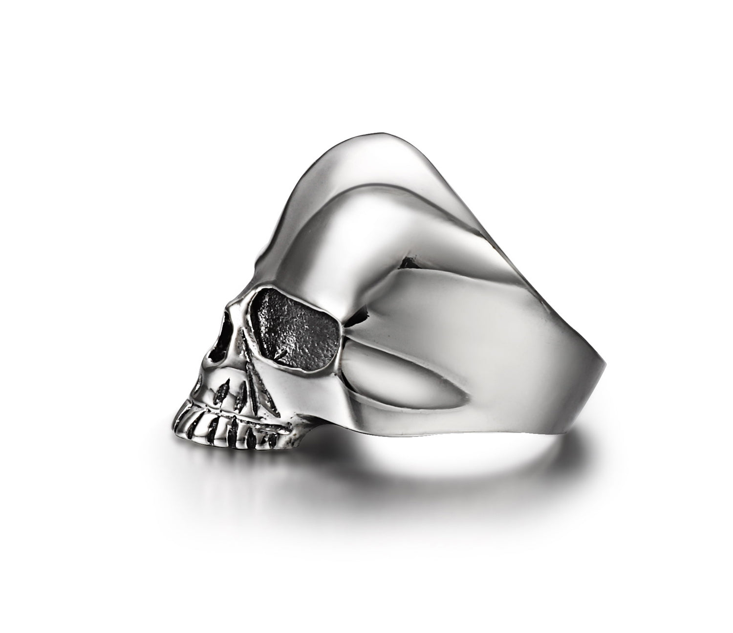 Skullis Ring: Vow of Silence - Sterling Silver Skull Ring