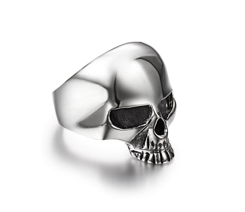 Skullis Ring: Vow of Silence - Sterling Silver Skull Ring