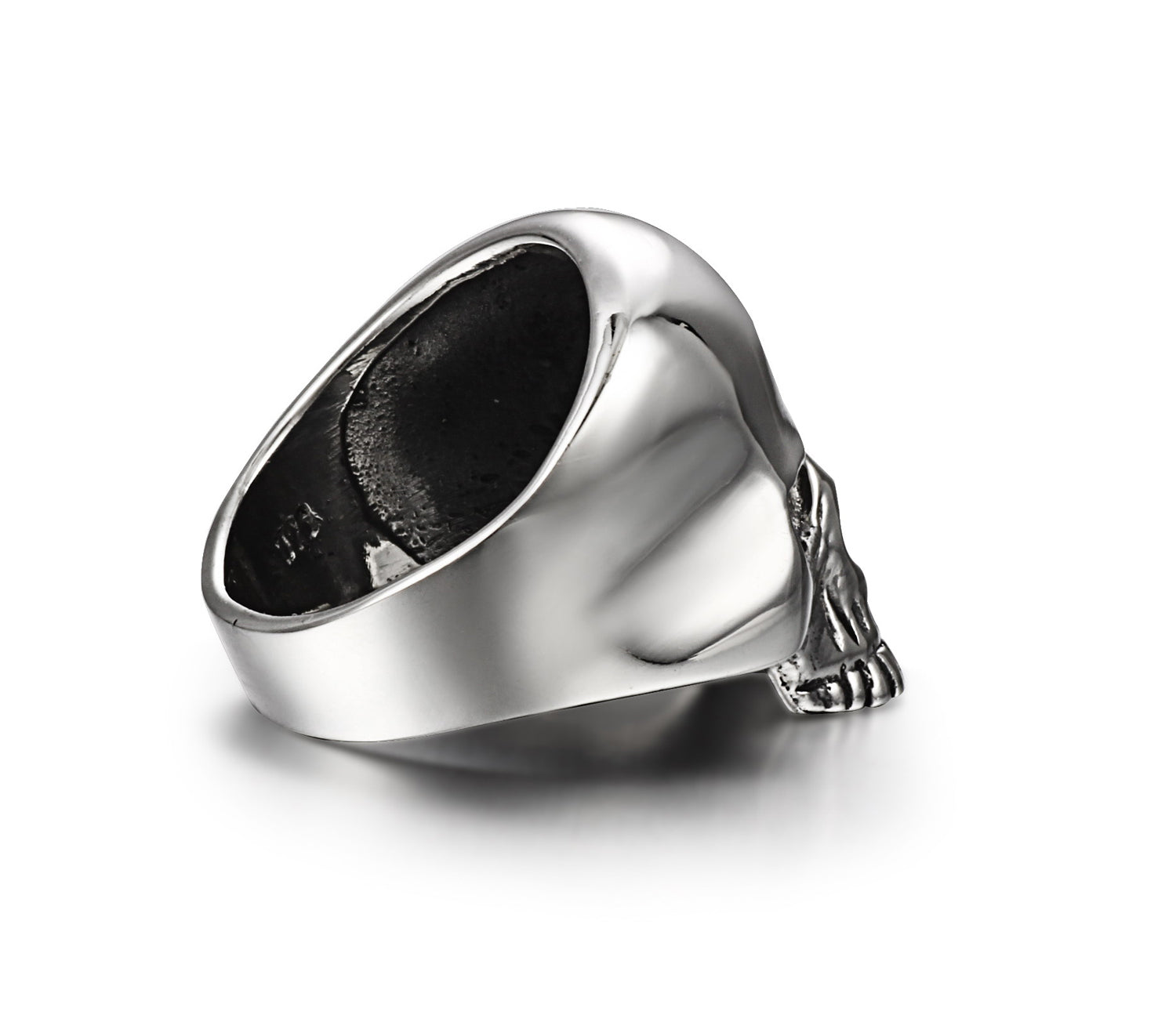 Skullis Ring: Vow of Silence - Sterling Silver Skull Ring