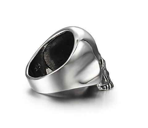 Skullis Ring: Vow of Silence - Sterling Silver Skull Ring