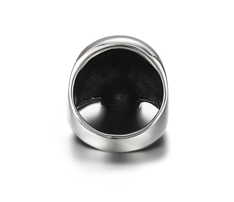 Skullis Ring: Vow of Silence - Sterling Silver Skull Ring