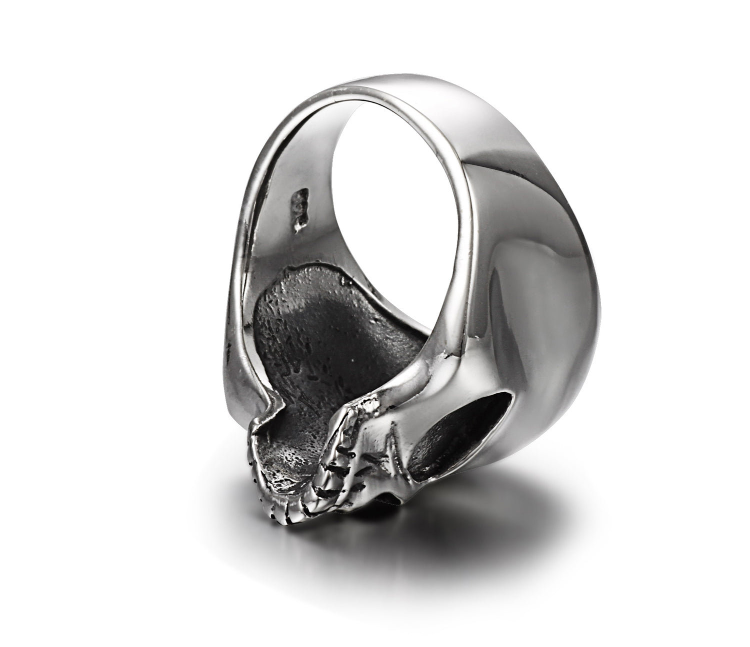 Skullis Ring: Vow of Silence - Sterling Silver Skull Ring