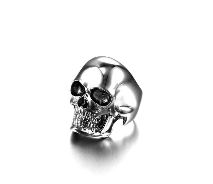 The Master - Black Rutanium Plated Sterling Silver Skull Ring1