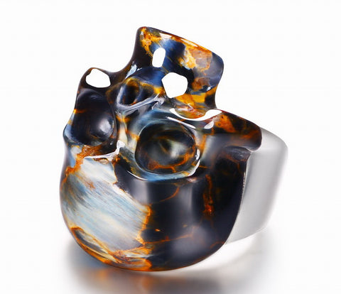 Skull Ring 9#